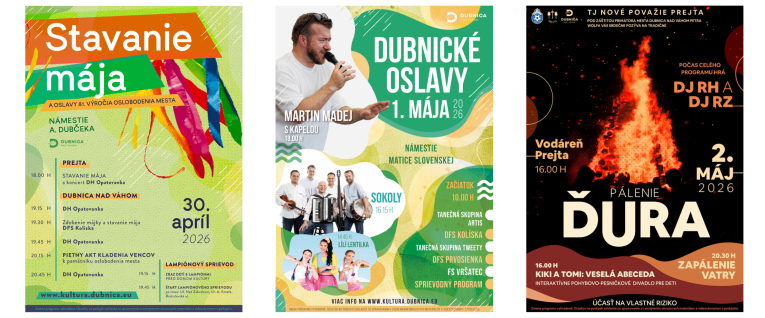 Pozvánky na podujatia