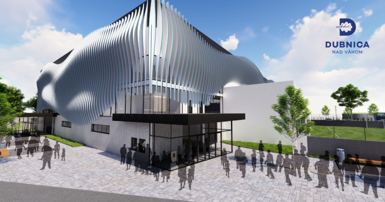 Budúca podoba mestskej športovej haly po rekonštrukcii 