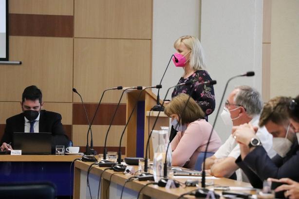 Mária Balážová, vedúca školského úradu