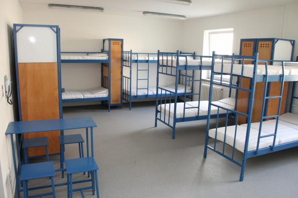Jedna  izieb v Ústave na výkon trestu odňatia slobody v Dubnici nad Váhom 