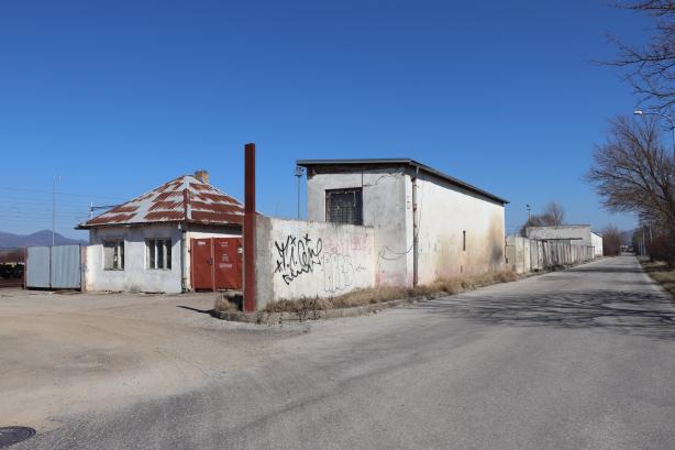 Dočasne zriadené kompostovisko na Nádražnej ulici.