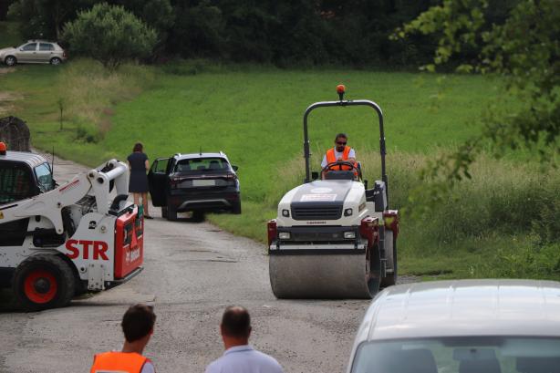 Poklepanie základného kameňa cykltorasy Dubnica nad Váhom - Prejta 