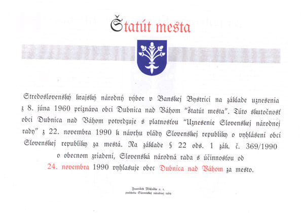 Štatút mesta