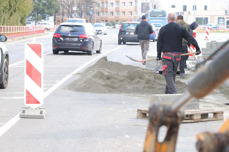 Rekonštrukcia na Ulici obrancov mieru