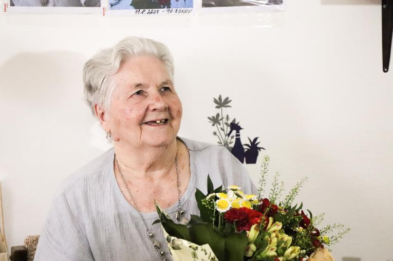 Jubilantka Oľga Sláviková