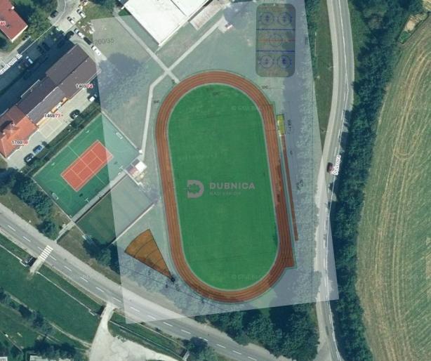 Pripravovaná obnova športového areálu na ZŠ s MŠ P. Demitru