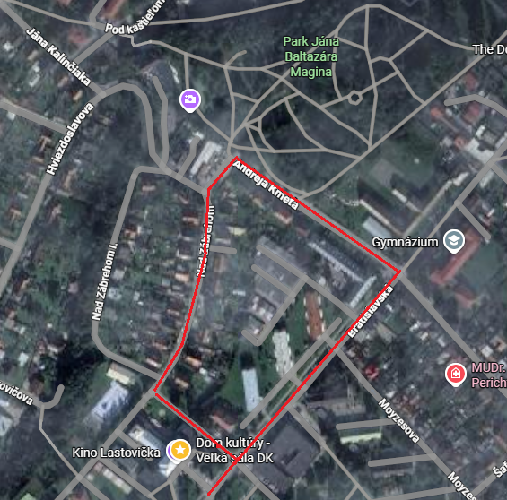 Uzávierka cesty v súvislosti s lampiónovým sprievodom 