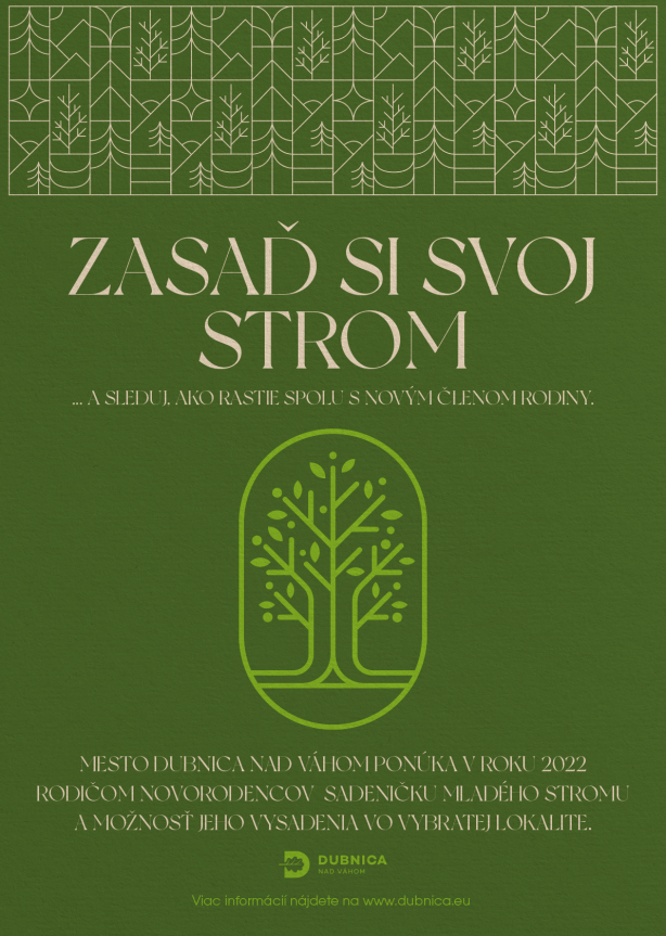 Zasaď si svoj strom