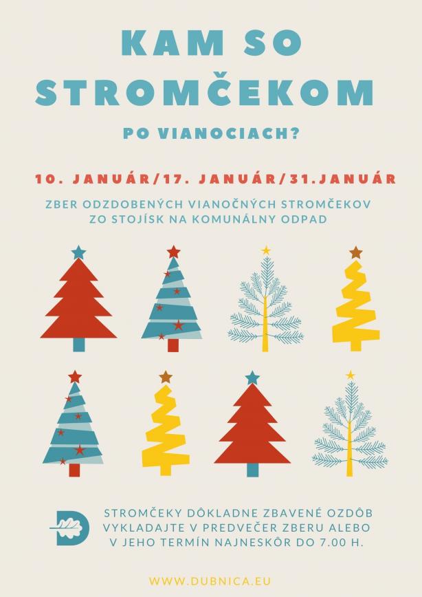 Zber vianočných stromčekov