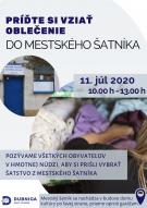 Príďte si vziať oblečenie do mestského šatníka