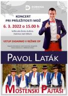 Koncert pri príležitosti MDŽ - Pavol Laták a Moštenskí pajtáši