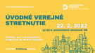 Participatívny rozpočet 2022 - úvodné verejné stretnutie 1