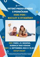 Detské divadelné predstavenie Hoki Poki - Bacilky a Vitamínky