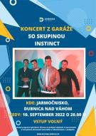 Koncert z garáže so skupinou Instinct