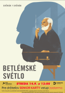 Premietanie filmu Betlémské světlo pre držiteľov SENIOR KARTY zadarmo