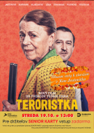 Bezplatné premietanie filmu Teroristka pre držiteľov SENIOR KARTY