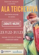 Vernisáž výstavy Aleny Teicherovej ZADAJTE NÁZOV|
