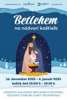 Betlehem na nádvorí Dubnického kaštieľa