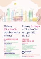Oslavy 1. mája a 19. výročia vstupu SR do EÚ