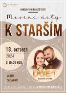 Koncert pri príležitosti mesiaca úcty k starším s HS DUET 1