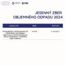 Jesenný zber objemného odpadu 1