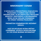 Mimoriadny oznam 1
