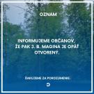Park J. B. Magina je opäť otvorený 1