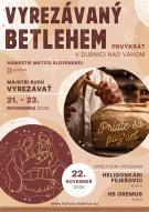 Vyrezávaný Betlehem prvýkrát v Dubnici 1