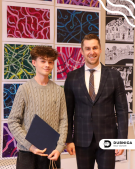 Vycestovať na vysnívanú súťaž pomôže talentovanému študentovi škola, rodina, verejnosť aj mesto  1