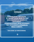 Otváracie hodiny počas veľkonočných sviatkov - zberný dvor a kompostovisko