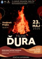 Pálenie Ďura 2026