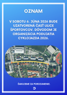 Čast Ulice športovcov bude v sobotu uzatvorená. Uskutoční sa medzinárodná Cyklojazda 2026