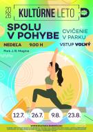 Spolu v pohybe - cvičenie v parku