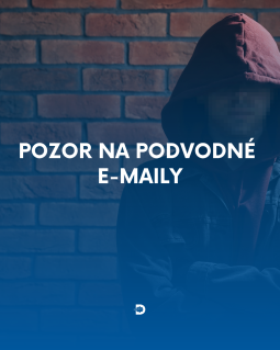 Dajte si pozor na podvodné e-maily