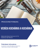 MŠ Centrum II 72 prijme hlavnú kuchárku a kuchárku